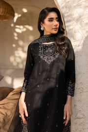 Azha 3Pc - Embroidered Khaddar Dress