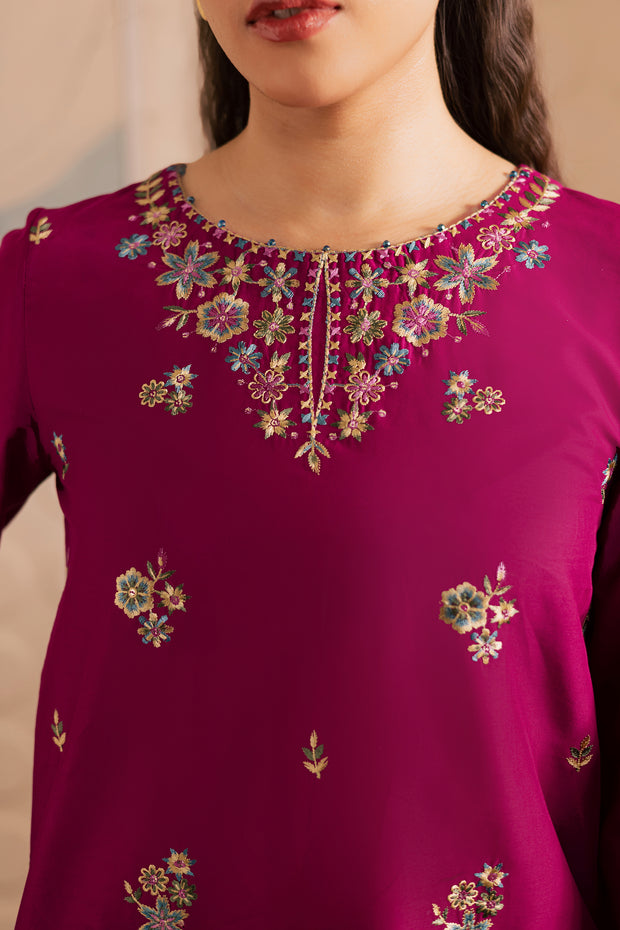 Berry 2pc - Embroidered Lawn Pret