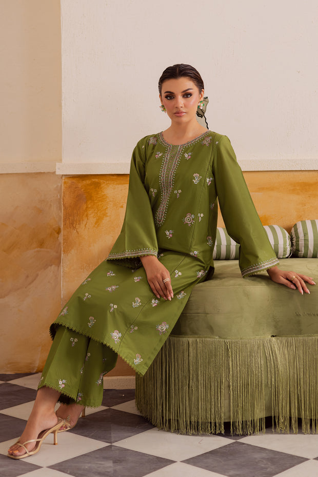 Chucky 2Pc - Embroidered Lawn Pret