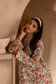 Blake 2Pc - Printed Khaddar Dress