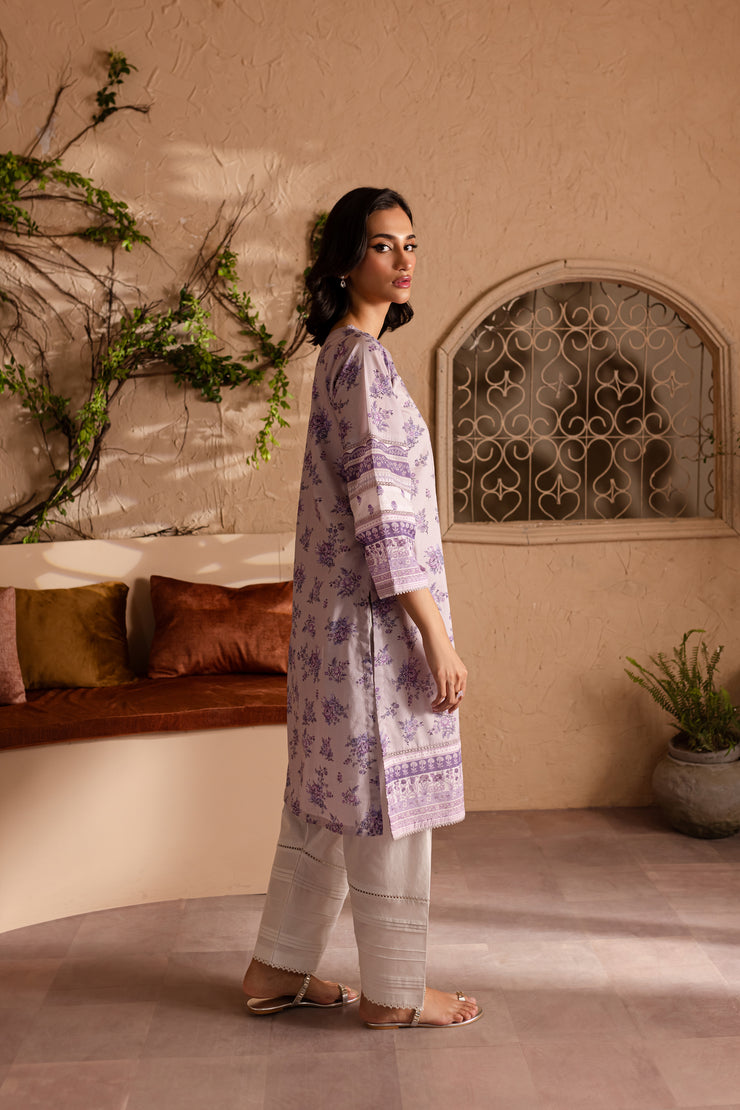 Fresh 2Pc - Printed Lawn Dress