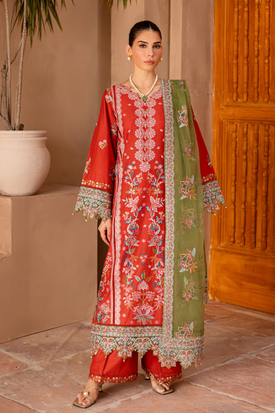 Caliste 3Pc - Embroidered Luxe Pret