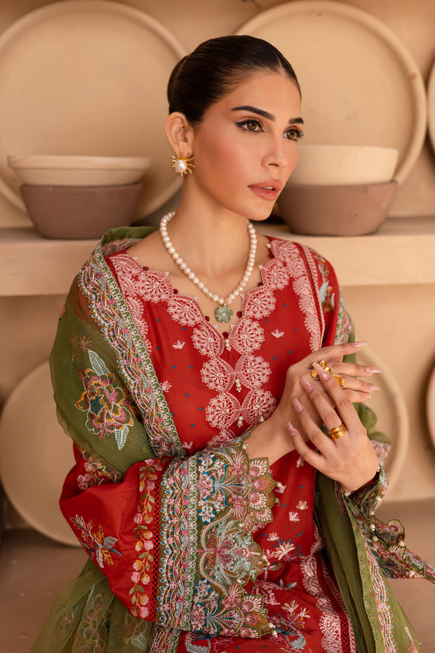Caliste 3Pc - Embroidered Luxe Pret