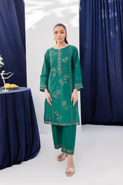 Naier 2Pc - Embroidered Lawn Dress
