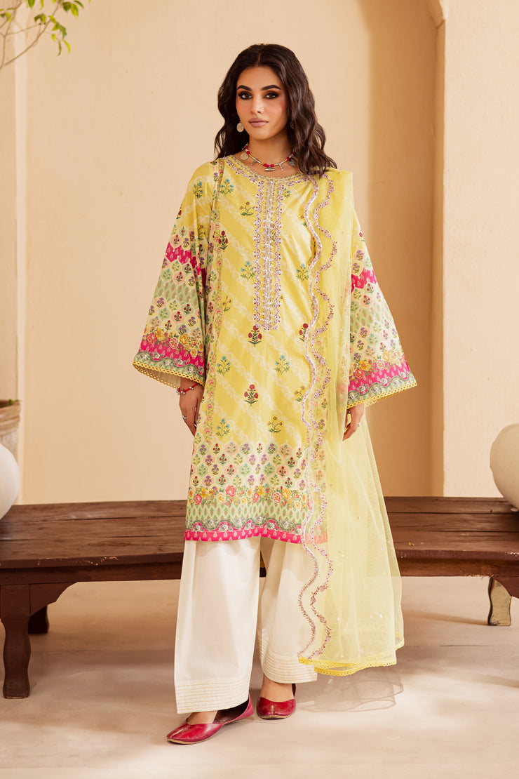 Robin 3Pc - Festive Eid Prints