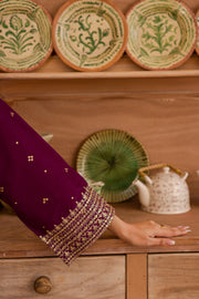 Majestic 3Pc - Embroidered Lawn Dress