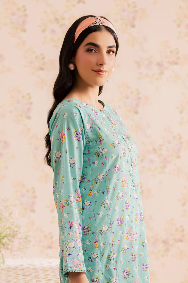 Jenn 2Pc - Printed Lawn Dress