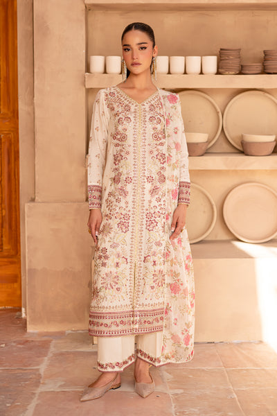 Dandelion 3Pc - Embroidered Luxe Pret