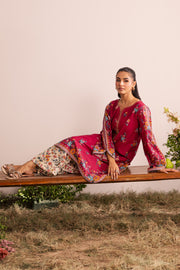 Yeva 2Pc - Printed Lawn Dress