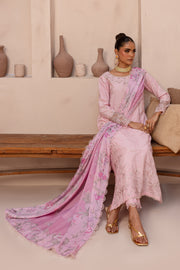 Pink Bloom 3Pc - Embroidered Luxe PRET