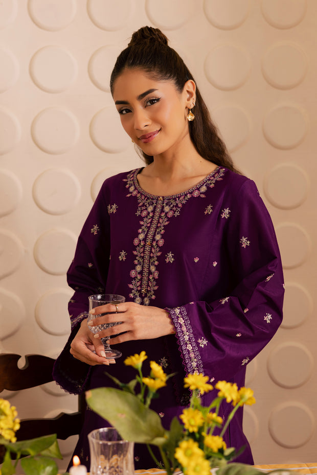 Elaria 2pc - Embroidered Lawn Pret