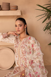 Dandelion 3Pc - Embroidered Luxe Pret