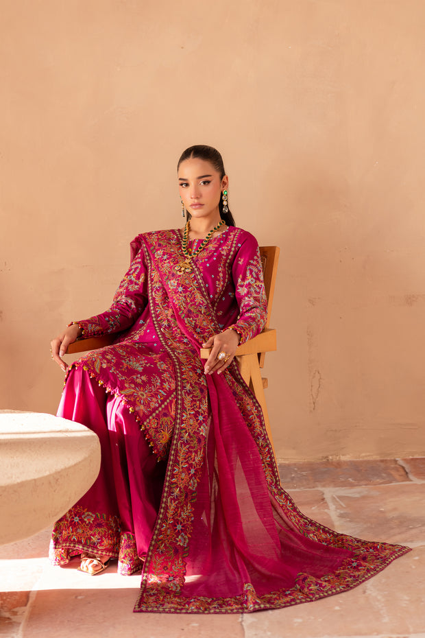 Bea 3Pc - Embroidered Luxe Pret