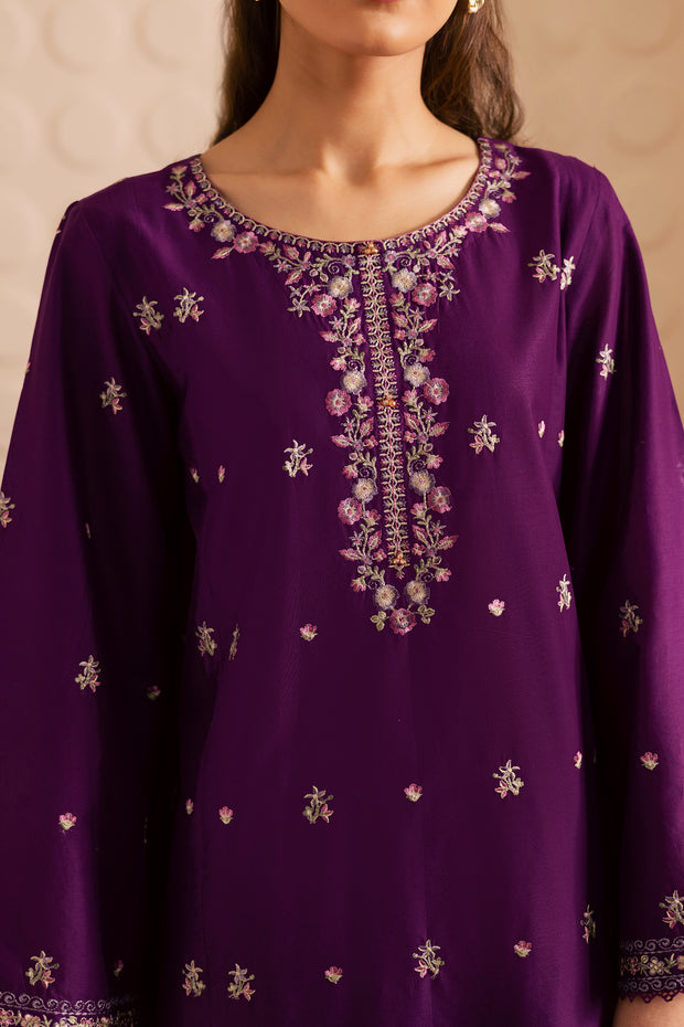 Elaria 2pc - Embroidered Lawn Pret