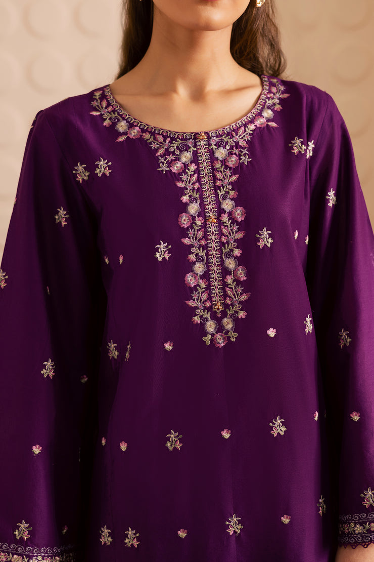 Elaria 2pc - Embroidered Lawn Pret