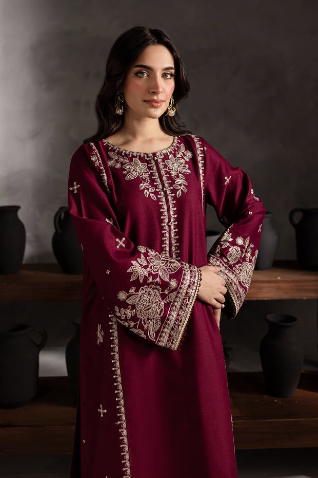 Crown 2Pc - Embroidered Karandi Dress