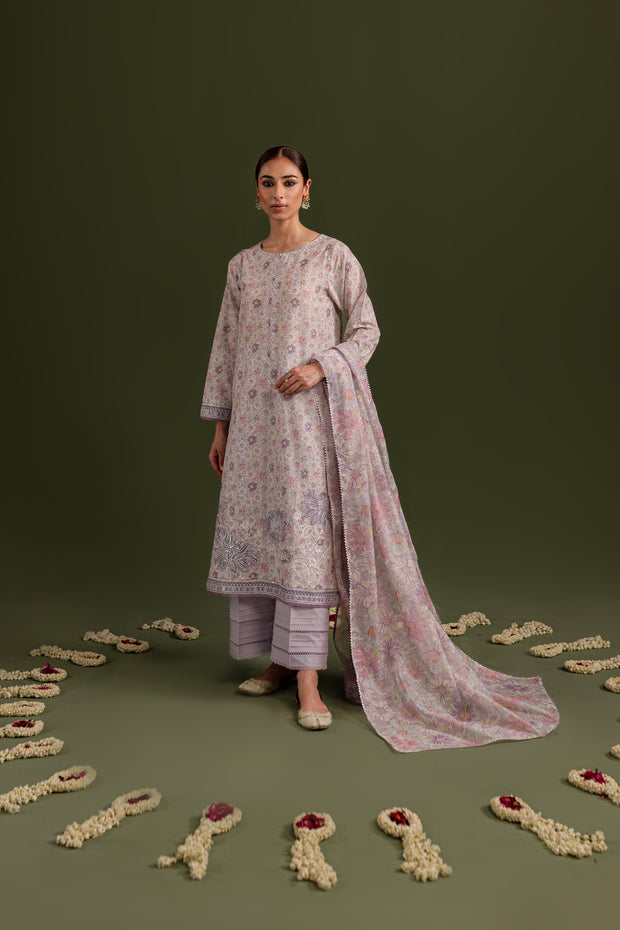 Kimi 3Pc - Printed Lawn Dress