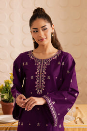 Elaria 2pc - Embroidered Lawn Pret