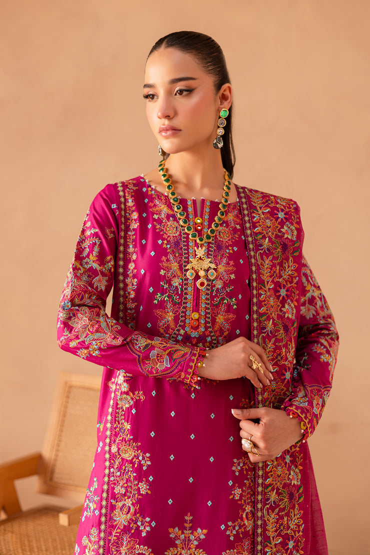 Bea 3Pc - Embroidered Luxe Pret