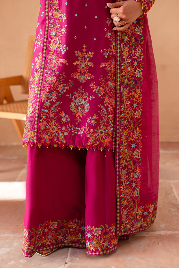 Bea 3Pc - Embroidered Luxe Pret