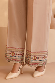 Biscotti Bliss - 2Pc Embroidered Khaddar Dress