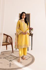 Nain 3Pc - Embroidered Lawn Dress