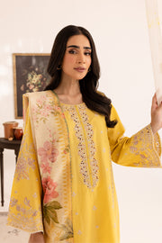 Nain 3Pc - Embroidered Lawn Dress