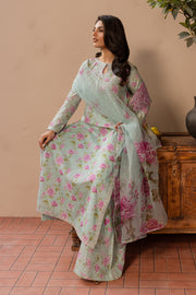 Afsana 3Pc - Printed Lawn Dress