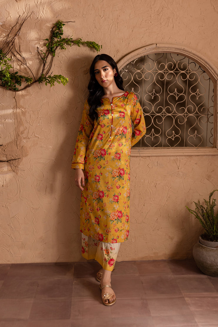 Rosa 2Pc - Printed Lawn Dress