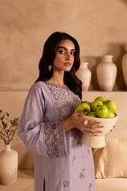 Purple Phoenix 2Pc - Embroidered Lawn Dress