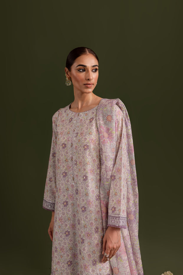 Kimi 3Pc - Printed Lawn Dress