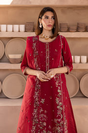 Irtaza 3Pc - Embroidered Luxe Pret