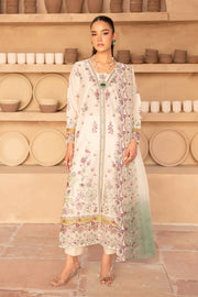 Mayhul 3Pc - Embroidered Luxe Pret