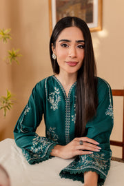 Cilia 2Pc - Embroidered Karandi Dress