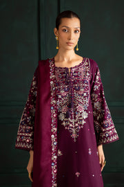 Meg 3Pc - Embroidered Khaddar Dress