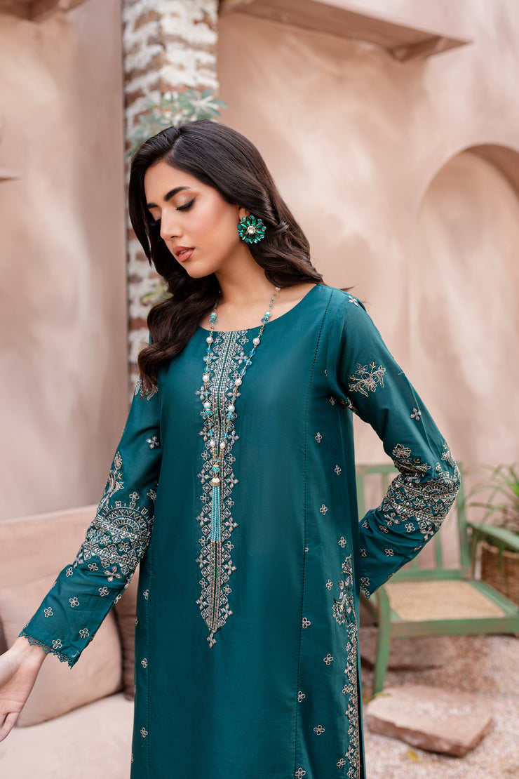 Alba 2Pc - Embroidered Lawn Dress