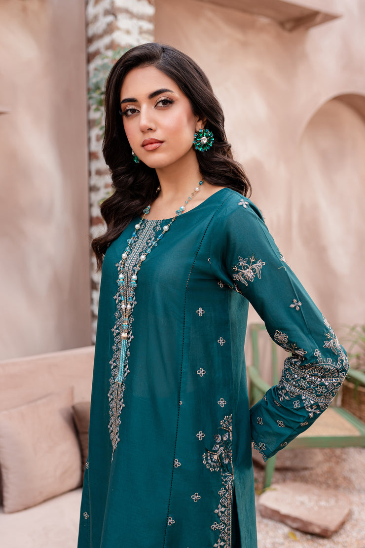 Alba 2Pc - Embroidered Lawn Dress