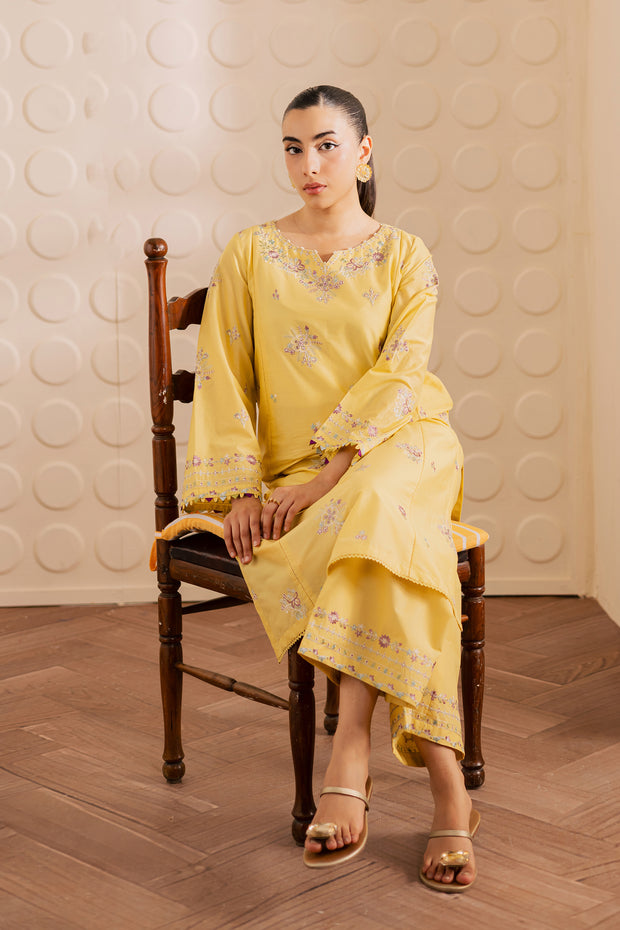 Daisy Dream 2Pc - Embroidered Lawn Pret