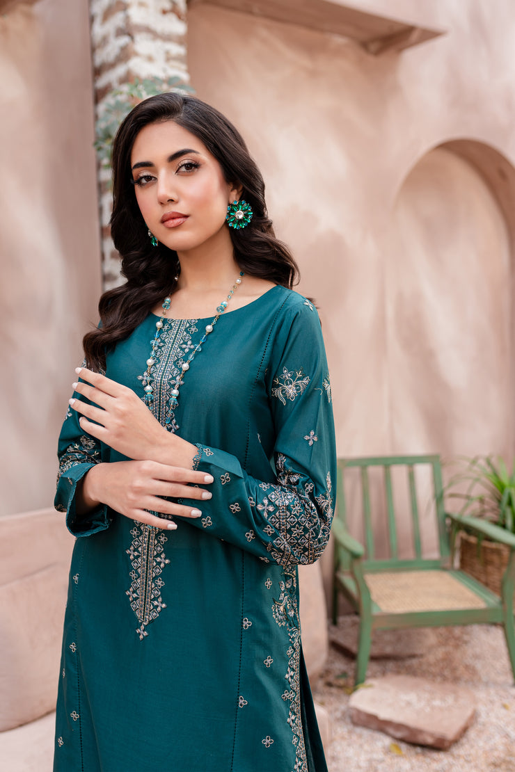 Alba 2Pc - Embroidered Lawn Dress