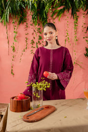 Sereia 3Pc - Embroidered Khaddar Dress