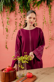 Sereia 3Pc - Embroidered Khaddar Dress