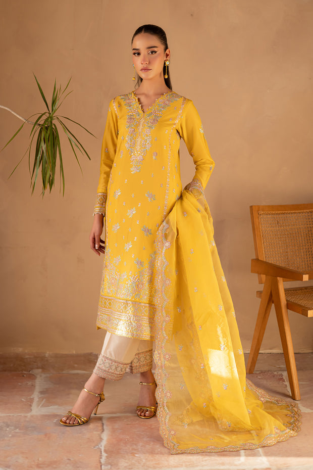 Aurelia 3Pc - Embroidered Luxe Pret
