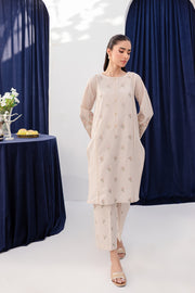 Dinar 2Pc - Embroidered Lawn Dress