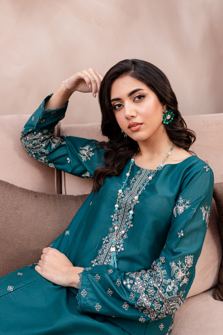 Alba 2Pc - Embroidered Lawn Dress