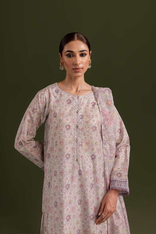 Kimi 3Pc - Printed Lawn Dress