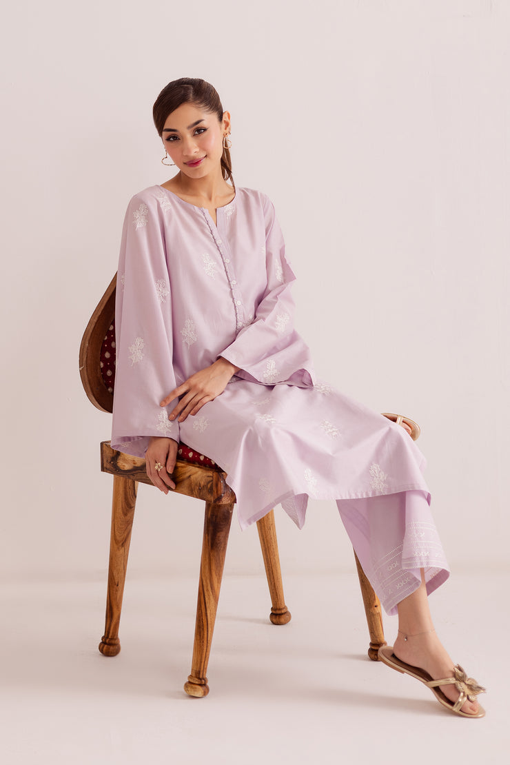 Maeve 2Pc - Embroidered Casual Pret