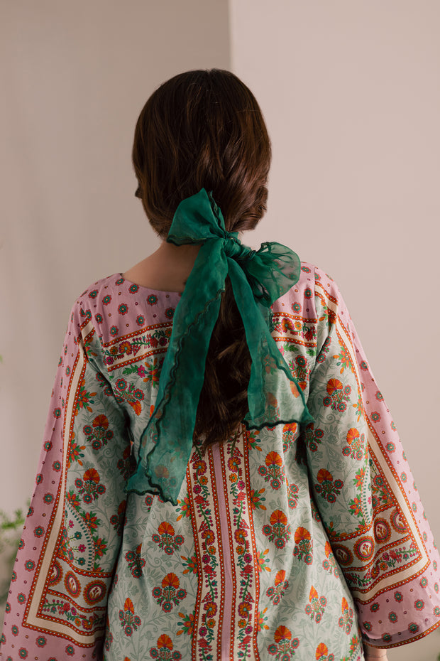Sasha 2Pc - Printed Lawn Dress