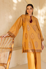 Zinnia 2Pc - Embroidered Khaddar Dress