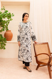 Zahviya 2Pc - Printed Lawn Dress