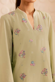 Sage Whisper 2pc - Embroidered Lawn Pret